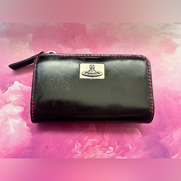 Vivienne Westwood Accessories - Vintage Large Vivienne Westwood Key Holder/Wallet (EVC; Black/Red)